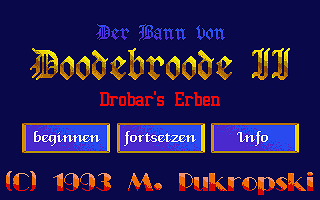 Bann von Doodebroode II - Drobar's Erben (Der) atari screenshot
